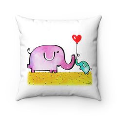 Spun Polyester Square Pillow Case - You are Loved